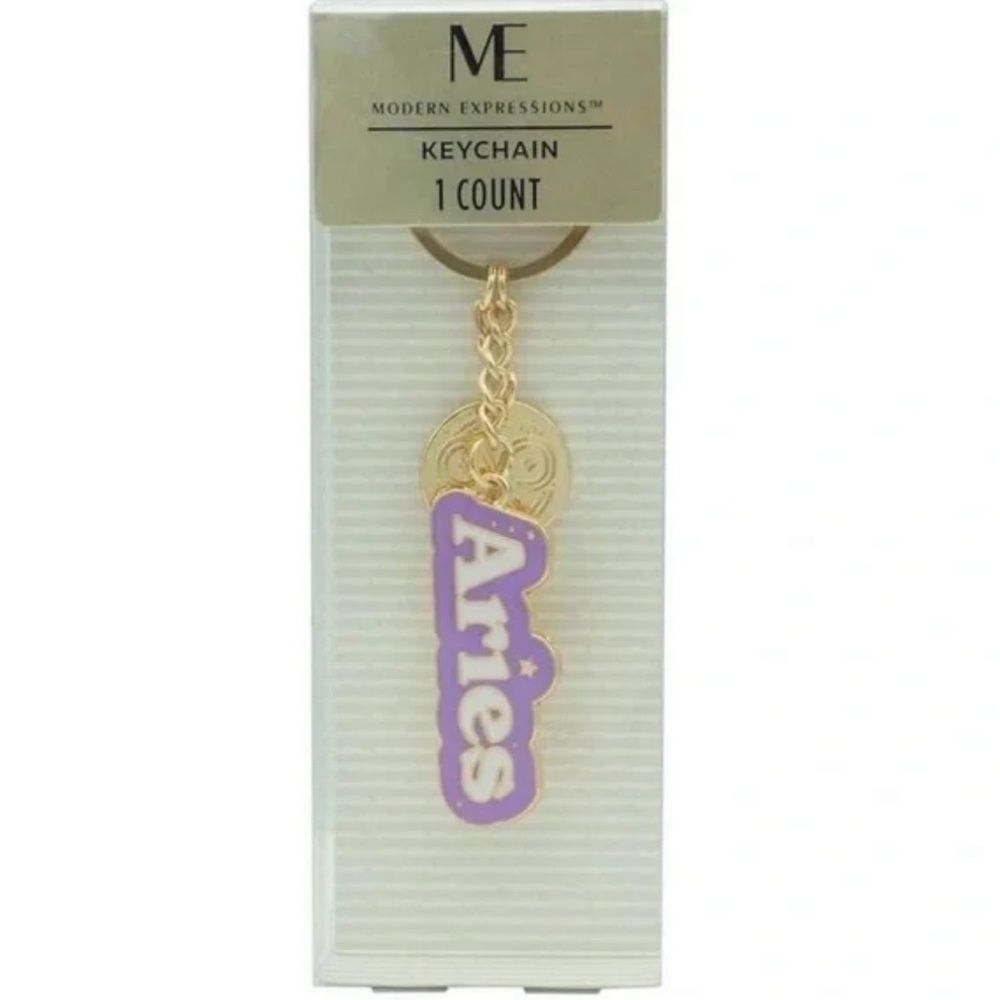 Modern Expressions Aries Keychain